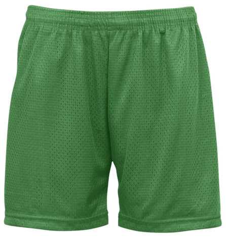 Badger Sport 7216 Ladies Mesh/Tricot Short - Kelly - HIT a Double - 1