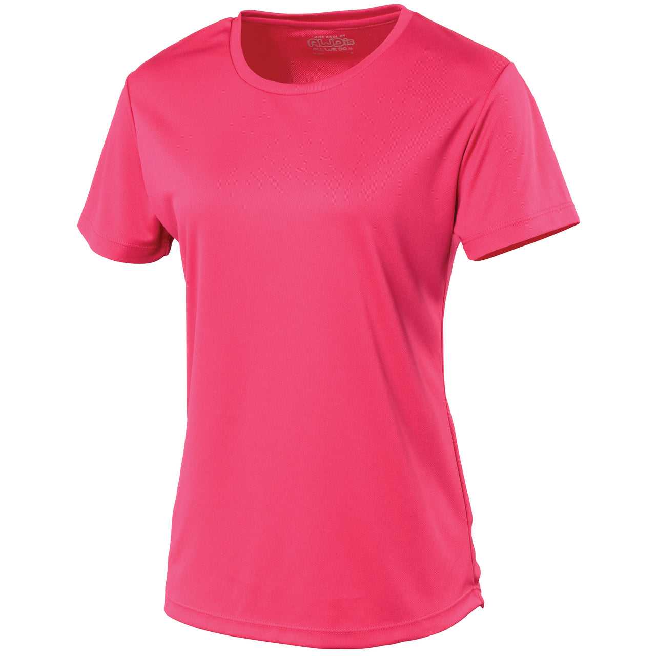 Just Cool JCA005 Ladies Cool Tee - Hot Pink - HIT a Double