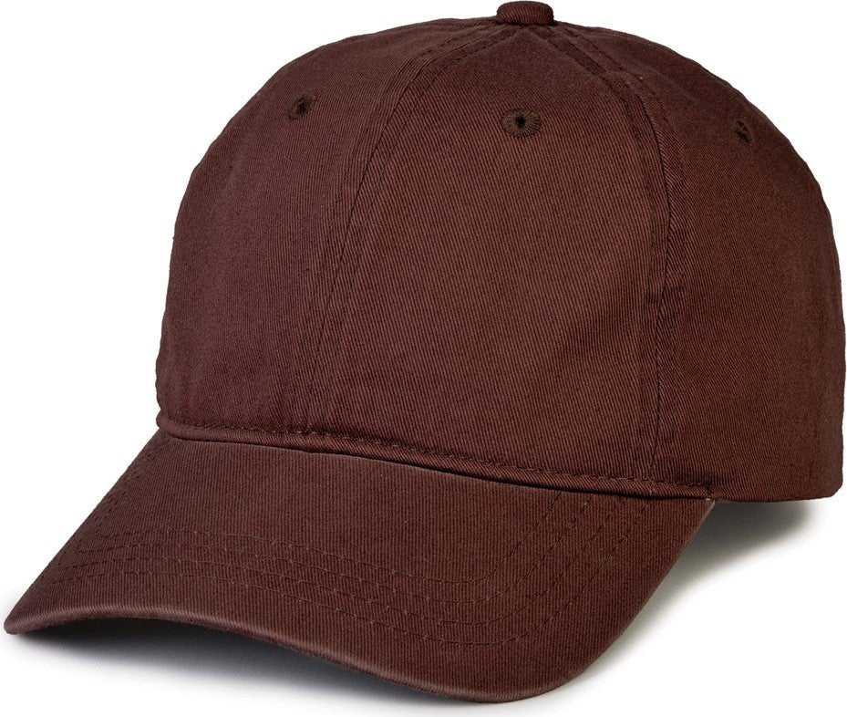 The Game GB310 Dad Cap Twill Cap - Brown - HIT A Double