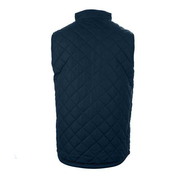 Badger Sport 7660 Quilted Vest - Navy - HIT a Double - 3