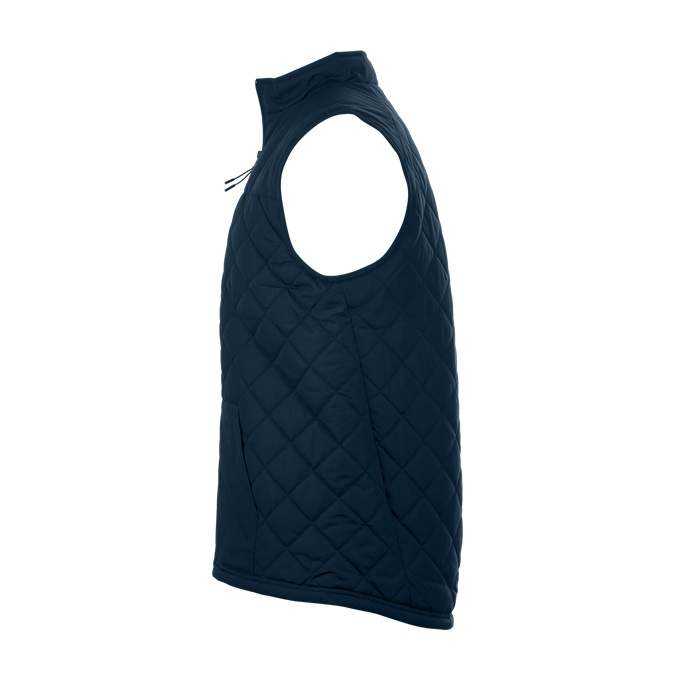Badger Sport 7660 Quilted Vest - Navy - HIT a Double - 2