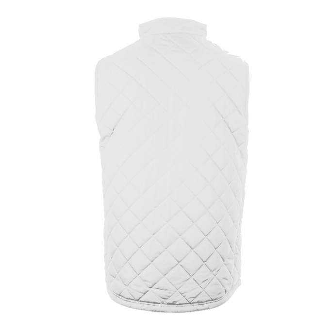 Badger Sport 7660 Quilted Vest - White - HIT a Double - 2