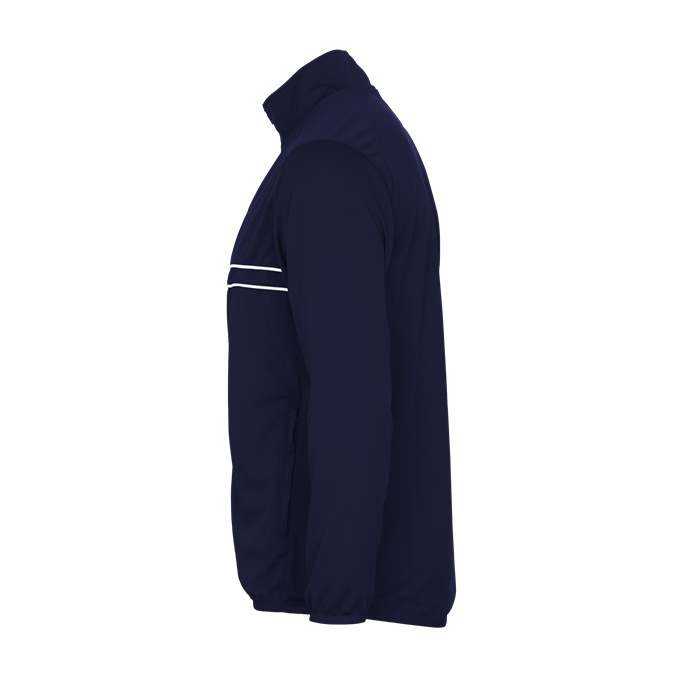 Badger Sport 772300 Wired Outer-Core Youth Jacket - Navy White - HIT a Double - 3