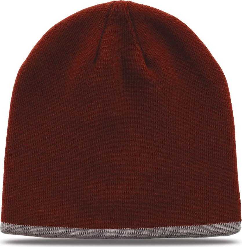 The Game GB462 Beanie - Cardinal - HIT A Double