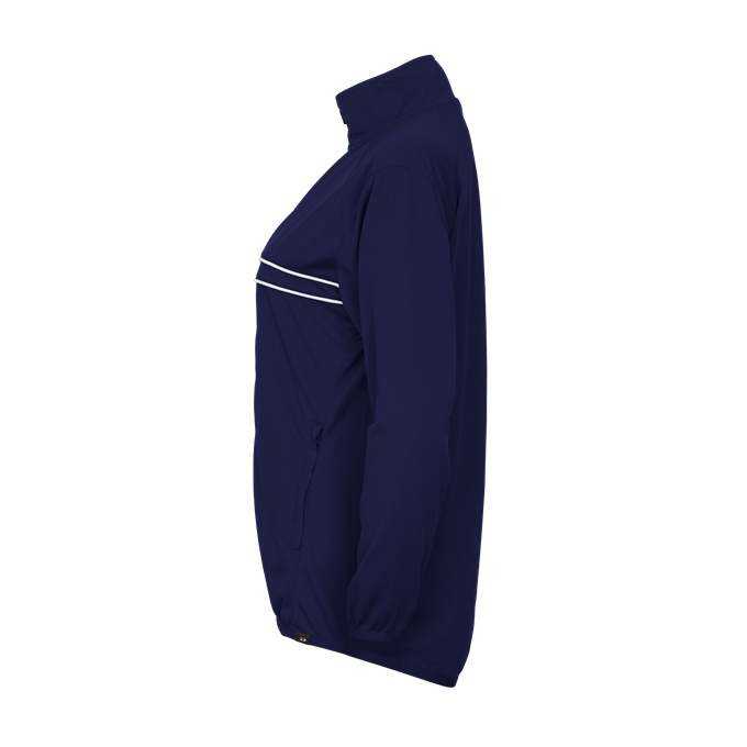 Badger Sport 792300 Wired Outer-Core Women&#39;s Jacket - Navy White - HIT a Double - 3
