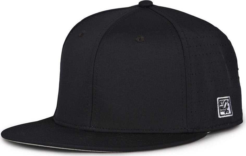 The Game GB998 Perforated GameChanger Cap - Black - HIT A Double