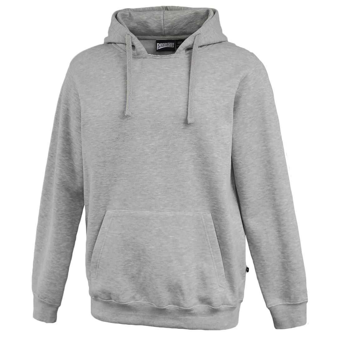 Pennant 8114 Rugger Hoodie - Gray Heather - HIT a Double