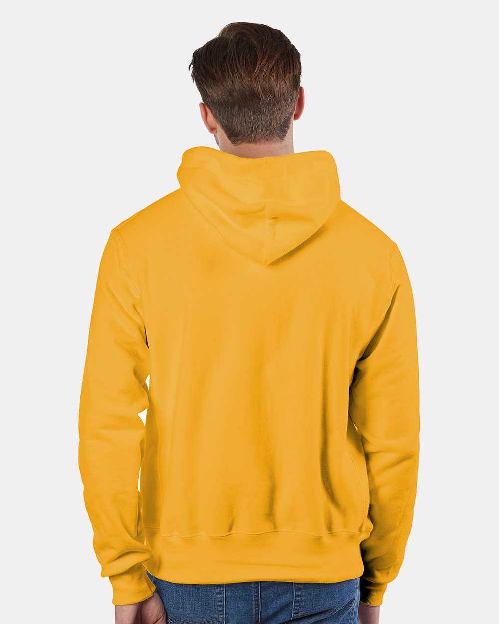 Champion S101 Reverse Weave Hooded Sweatshirt - C Gold - HIT a Double - 2
