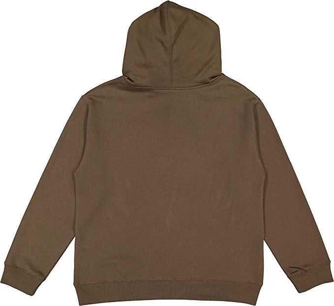 Lat 2296 Youth Pullover Hooded Sweatshirt - Military Green - HIT a Double - 5