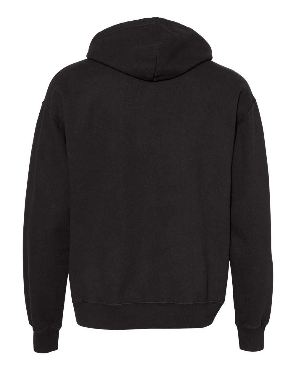 Champion CD450 Garment Dyed Hooded Sweatshirt - Black - HIT a Double - 6