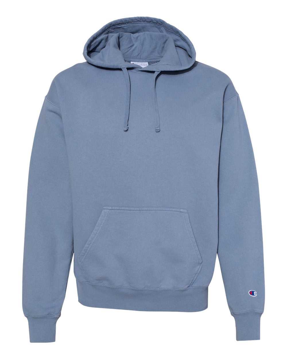 Champion CD450 Garment Dyed Hooded Sweatshirt - Saltwater - HIT a Double - 4