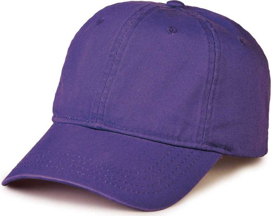 The Game GB310 Dad Cap Twill Cap - Purple - HIT A Double