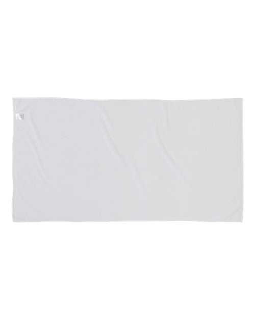 Carmel Towel Company CSUB3060 Sublimation Velour Beach Towel - White - HIT a Double - 2