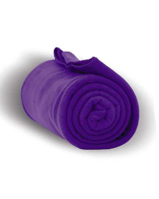 Alpine Fleece 8700 Fleece Throw Blanket - Purple - HIT a Double