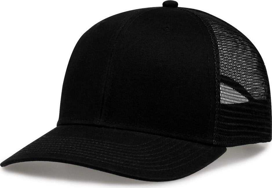 The Game GB452E Everyday Trucker Cap - Black White - HIT a Double