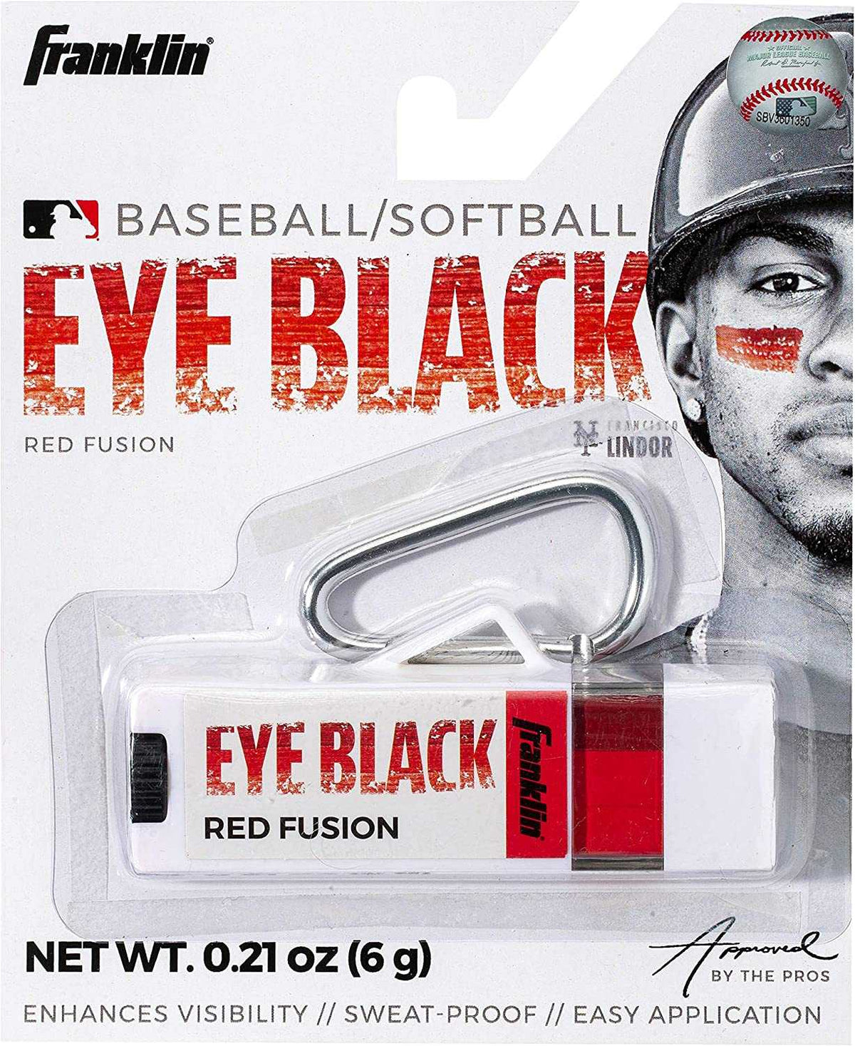 Franklin Premium Eye Black - Ember Red - HIT a Double