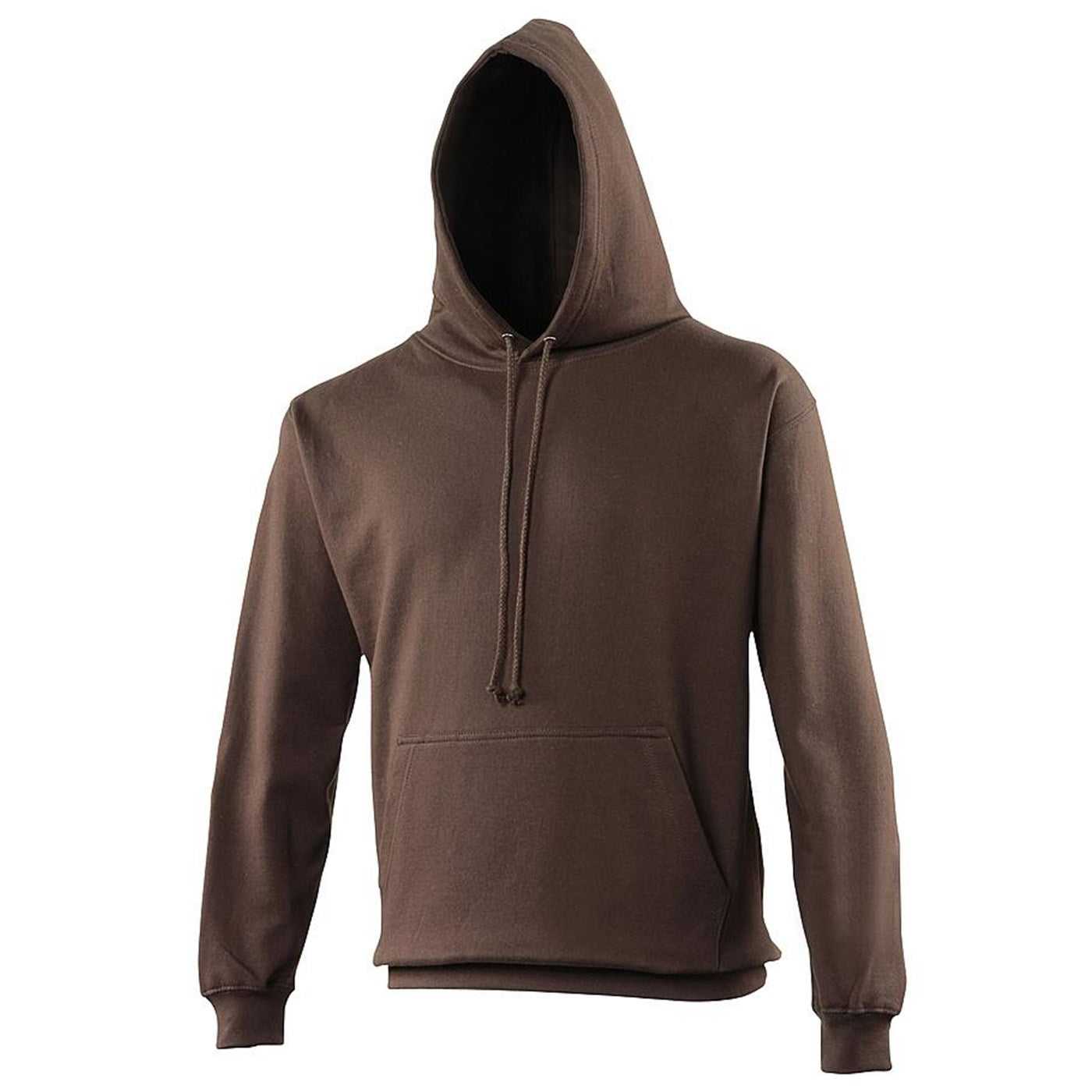 Just Hoods JHA001 College Hoodie - Hot Chocolate - HIT a Double