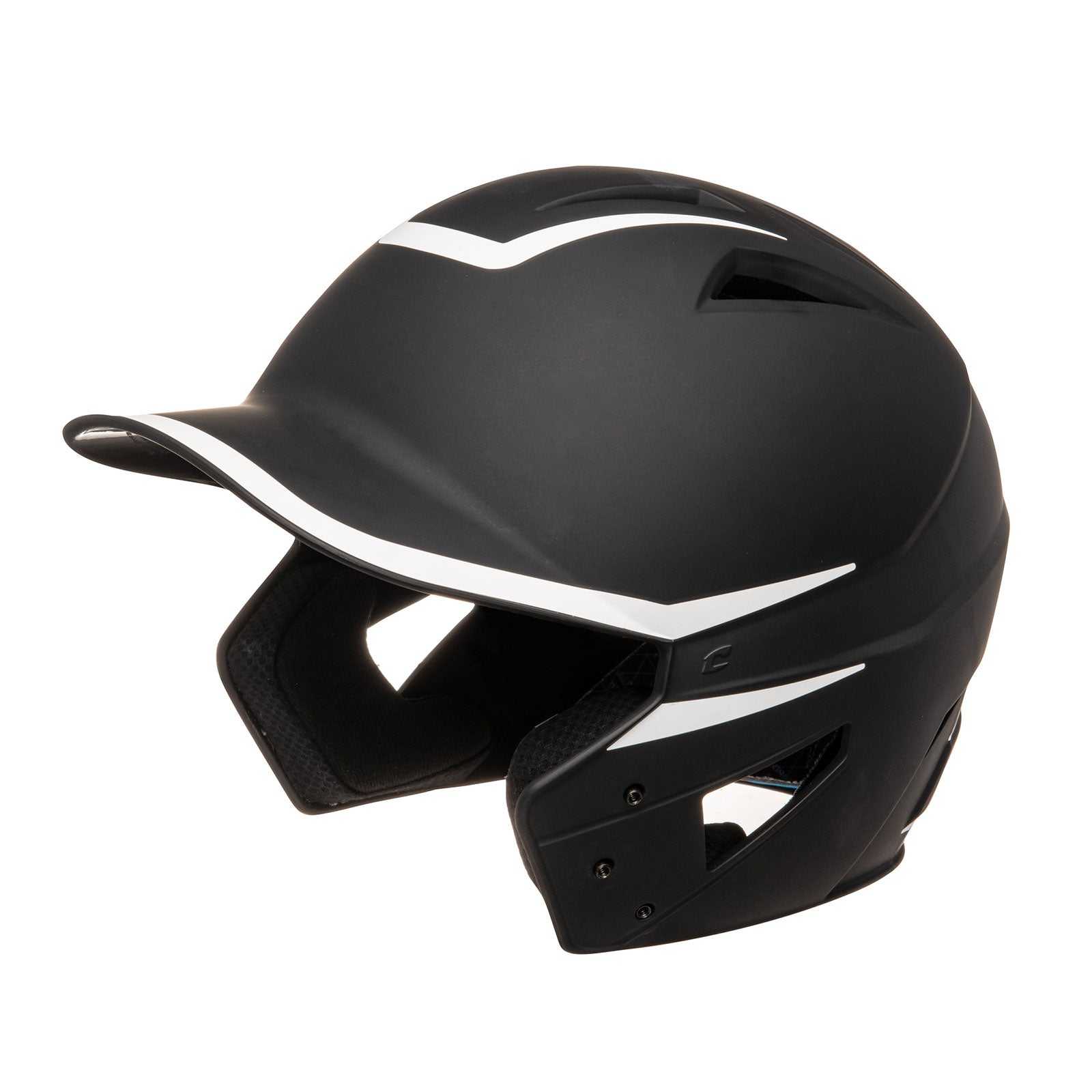 Champro HXM2 HX Legend Baseball Helmet Matte - Black White - HIT a Double