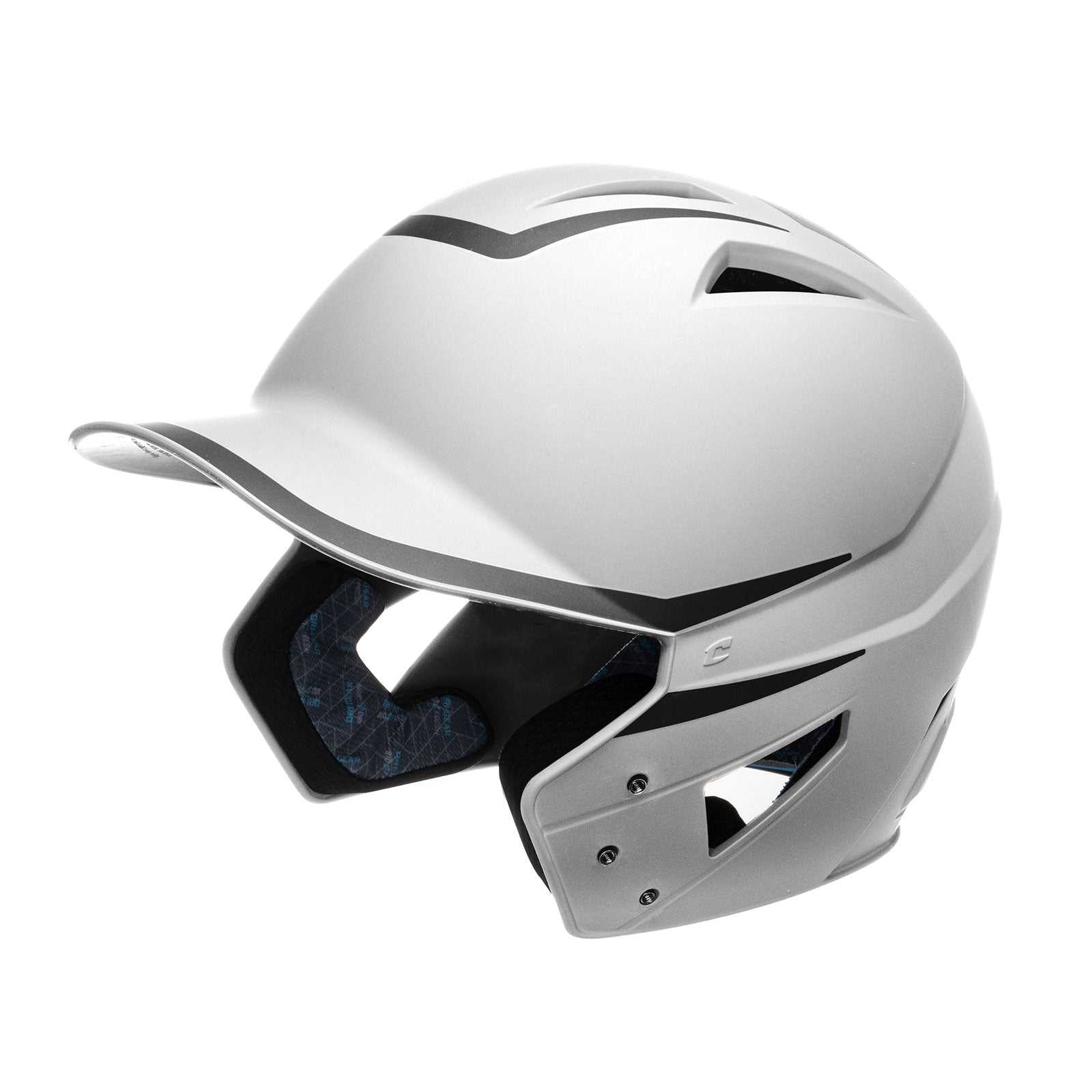 Champro HXM2 HX Legend Baseball Helmet Matte - White Black - HIT a Double