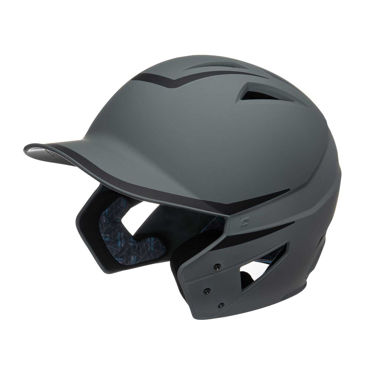 Champro HXM2 HX Legend Baseball Helmet Matte - Graphite Black - HIT a Double