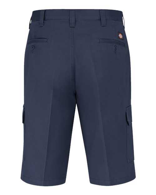 Dickies 4321EXT Twill Cargo Shorts - Extended Sizes - Rinsed Dark Navy - HIT a Double - 2
