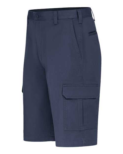 Dickies 4321EXT Twill Cargo Shorts - Extended Sizes - Rinsed Dark Navy - HIT a Double - 3