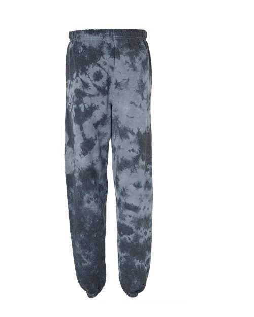 Dyenomite 973VR Dream Tie-Dyed Sweatpants - Black Crystal - HIT a Double - 5