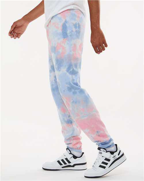 Dyenomite 973VR Dream Tie-Dyed Sweatpants - Coral Dream - HIT a Double - 3