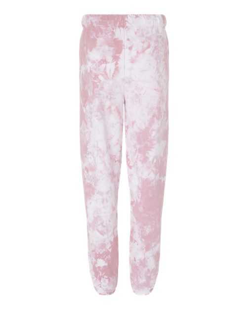 Dyenomite 973VR Dream Tie-Dyed Sweatpants - Rose Crystal - HIT a Double - 5