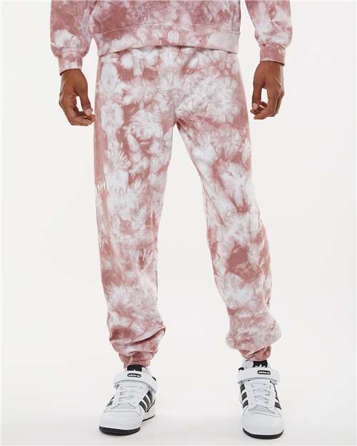 Dyenomite 973VR Dream Tie-Dyed Sweatpants - Copper Crystal - HIT a Double - 2