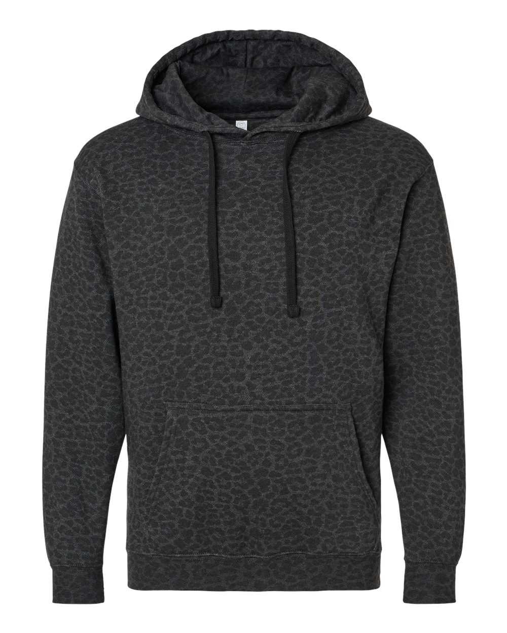 Lat 6926 Elevated Basic Hoodie - Black Leopard - HIT a Double - 1