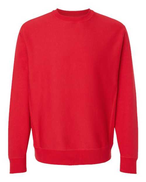 Independent Trading Co IND5000C Legend - Premium Heavyweight Cross-Grain Crewneck Sweatshirt - Red - HIT a Double - 1