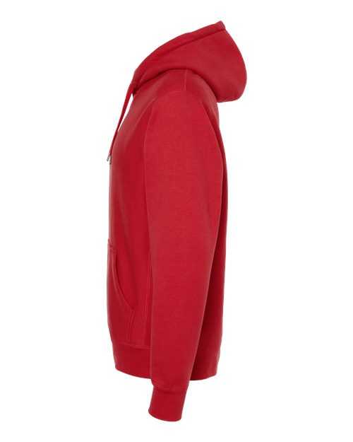 Independent Trading Co IND5000P Legend - Premium Heavyweight Cross-Grain Hooded Sweatshirt - Red - HIT a Double - 3