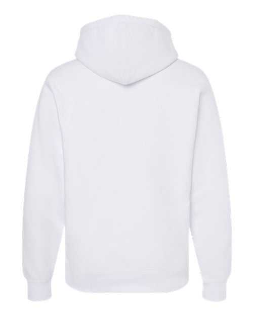 Independent Trading Co IND5000P Legend - Premium Heavyweight Cross-Grain Hooded Sweatshirt - White - HIT a Double - 2