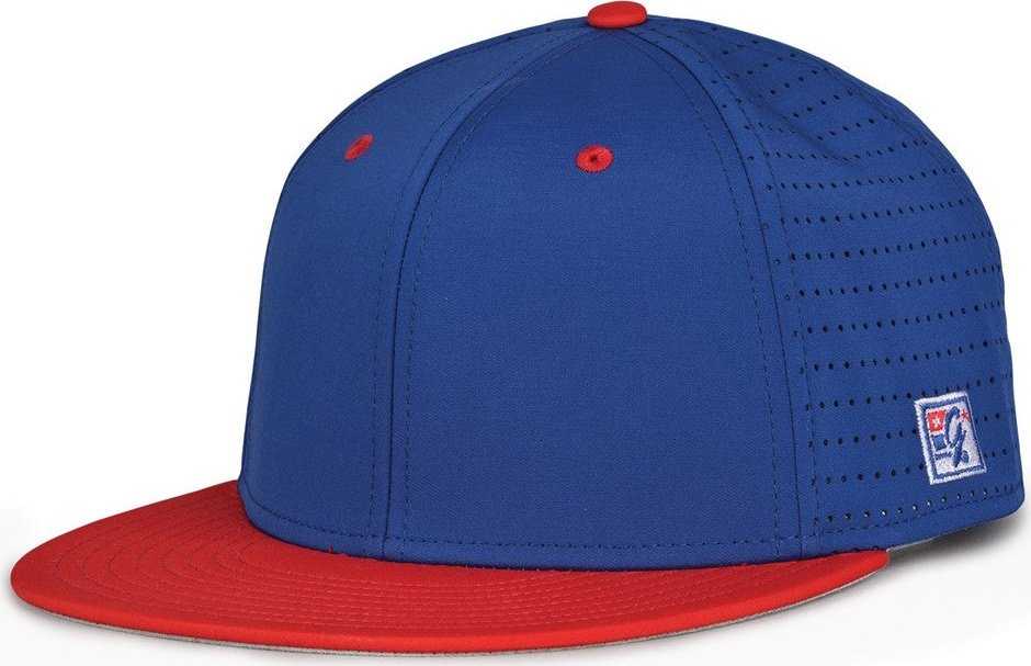 The Game GB998 Perforated GameChanger Cap - Royal Red - HIT A Double