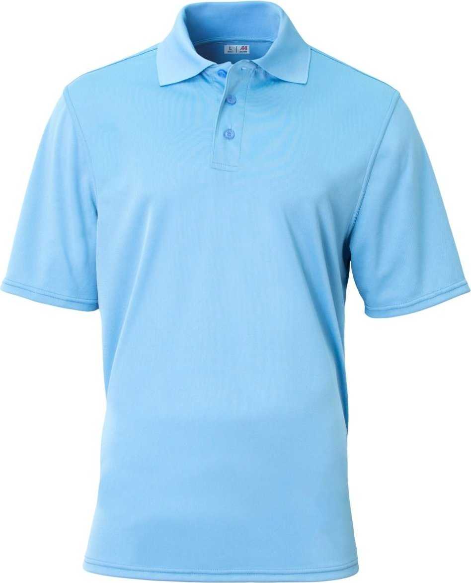 A4 N3040 Adult Essential Polo - Light Blue - HIT a Double - 1