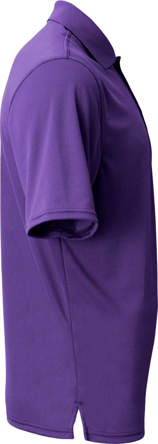 A4 N3040 Adult Essential Polo - PURPLE - HIT a Double - 2