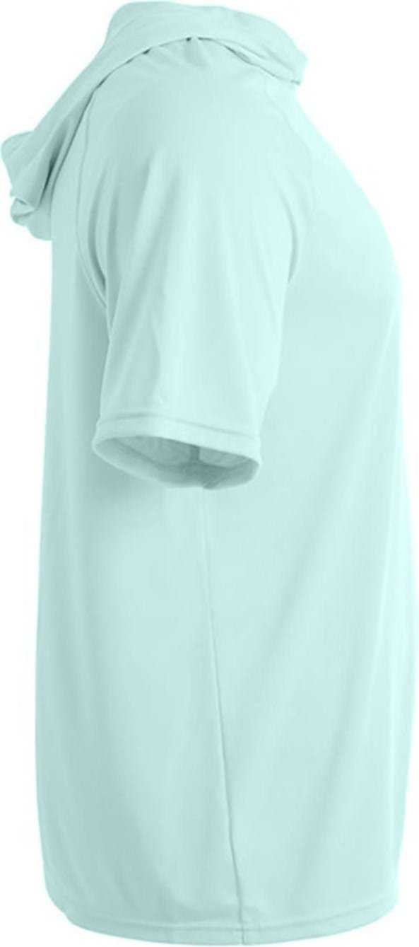 A4 N3408 Men&#39;S Cooling Performance Hooded T-Shirt - PASTEL MINT - HIT a Double - 1