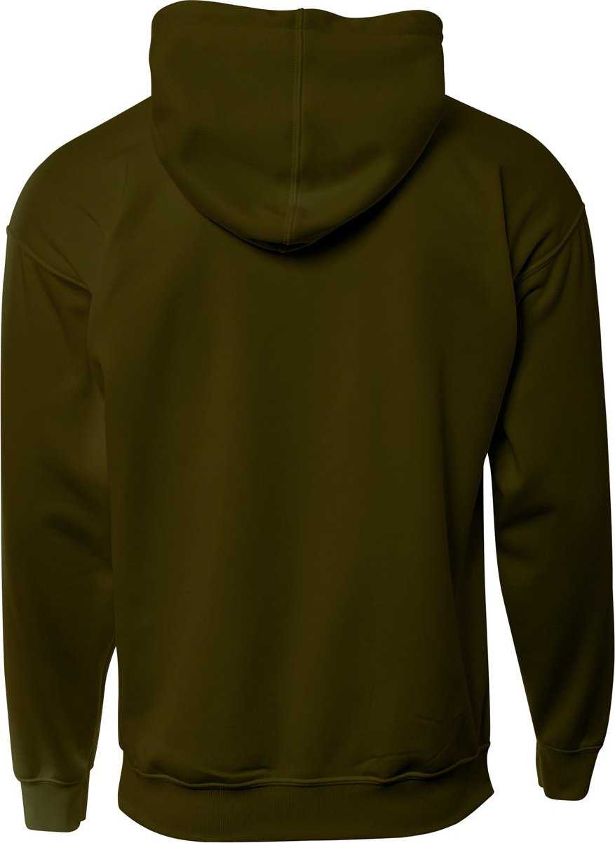 A4 N4279 Sprint Fleece Hoodie - Military Green Graphite HIT a Double
