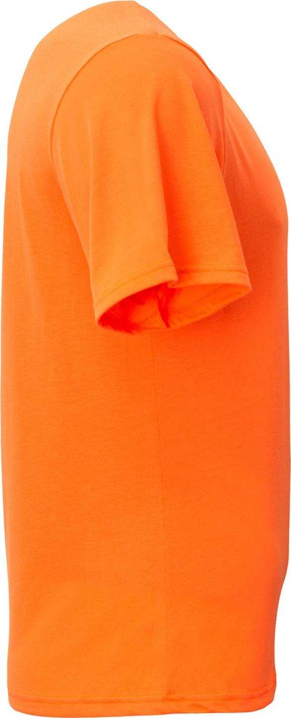 A4 NB3013 Youth Softek T-Shirt - SAFETY ORANGE - HIT a Double - 1