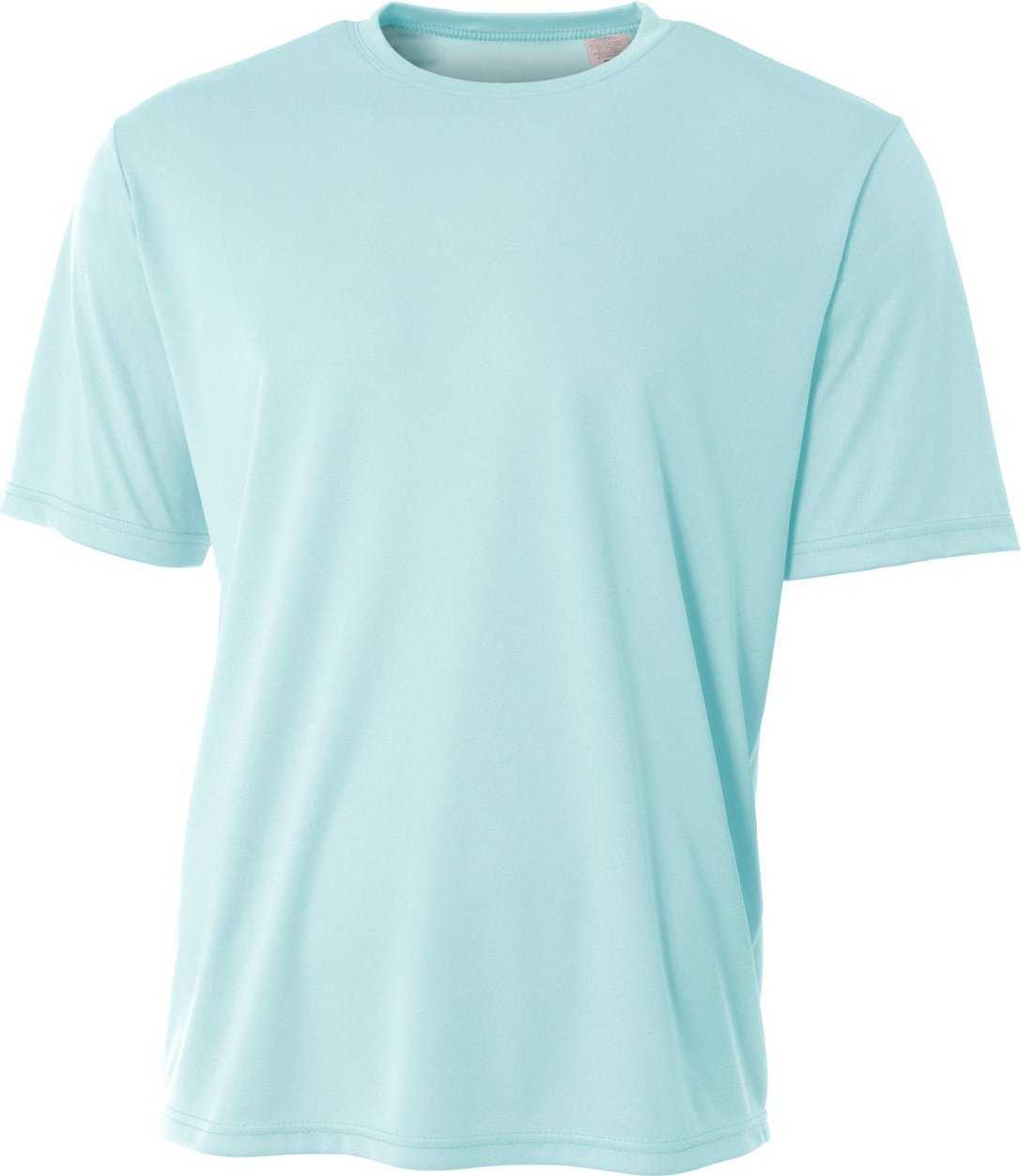 A4 NB3402 Youth Sprint Performance T-Shirt - PASTEL BLUE - HIT a Double - 2