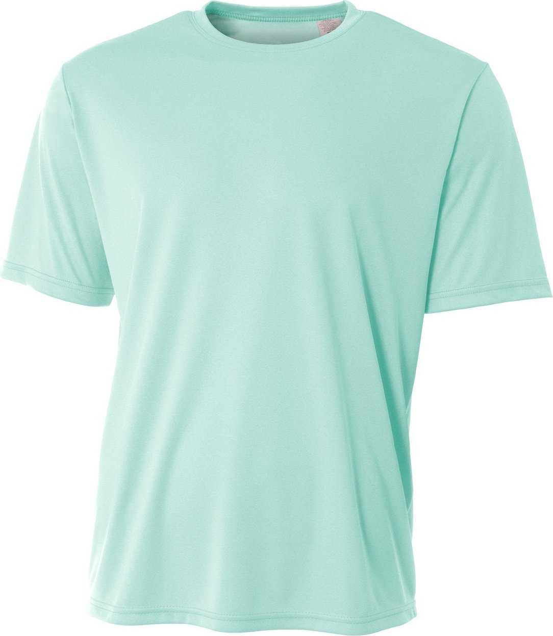 A4 NB3402 Youth Sprint Performance T-Shirt - PASTEL MINT - HIT a Double - 2