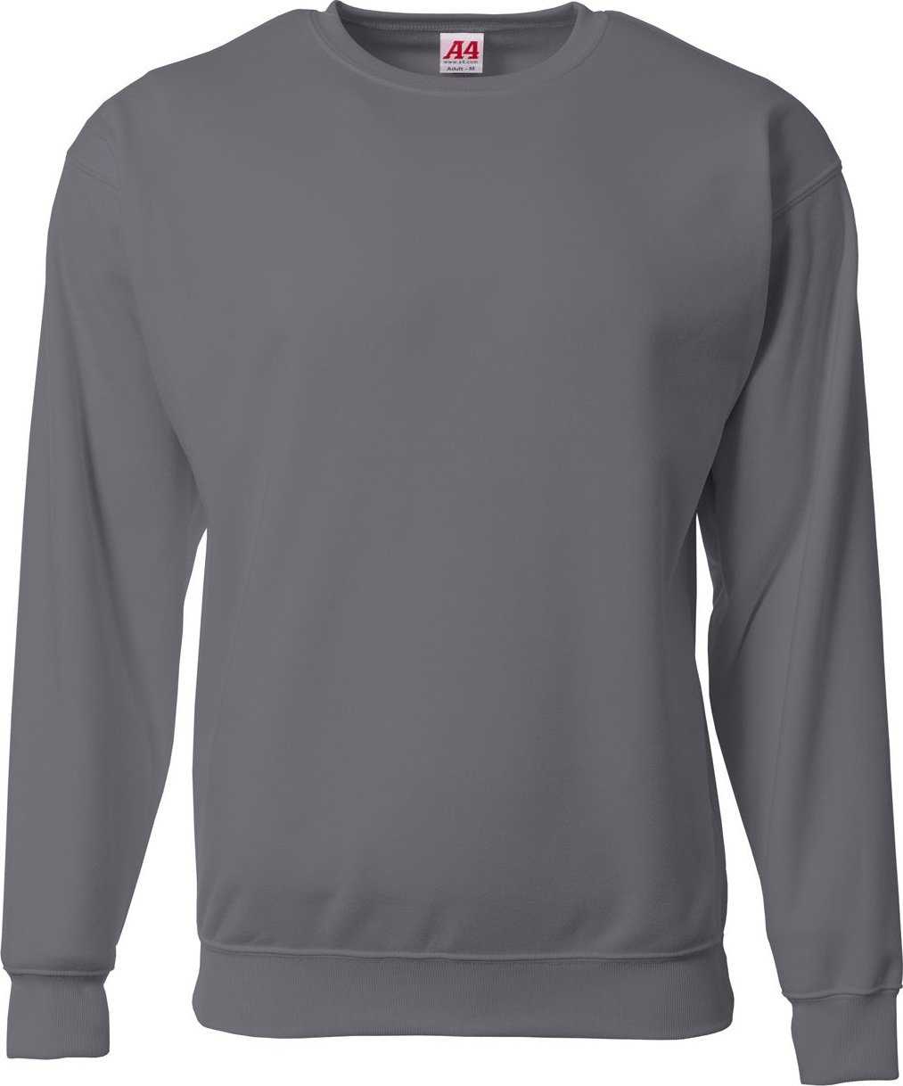 A4 NB4275 Youth Sprint Sweatshirt - GRAPHITE - HIT a Double - 2