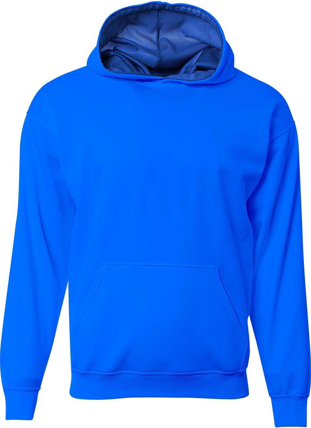 A4 NB4279 Youth Sprint Hooded Sweatshirt - ROYAL - HIT a Double - 2