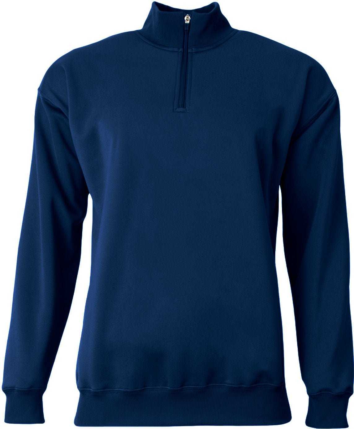 A4 NB4282 Youth Sprint Quarter Zip - NAVY - HIT a Double - 2