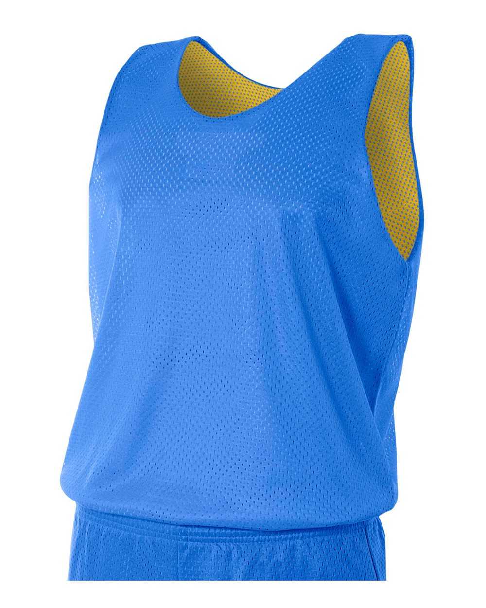 A4 N2206 Youth Reversible Mesh Tank - Royal Gold - HIT a Double