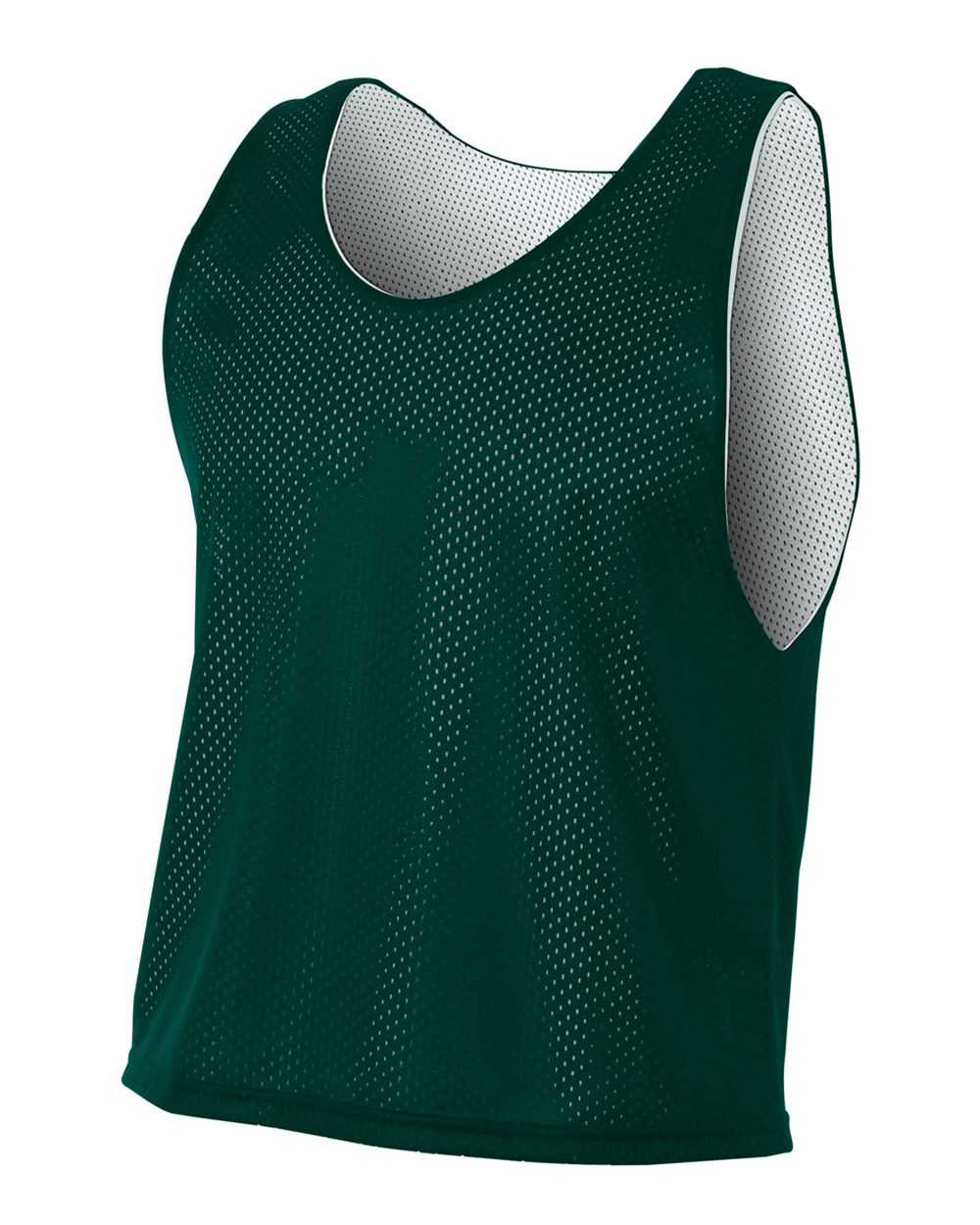 A4 N2274 Lacrosse Reversible Practice Jersey - Forest White - HIT a Double