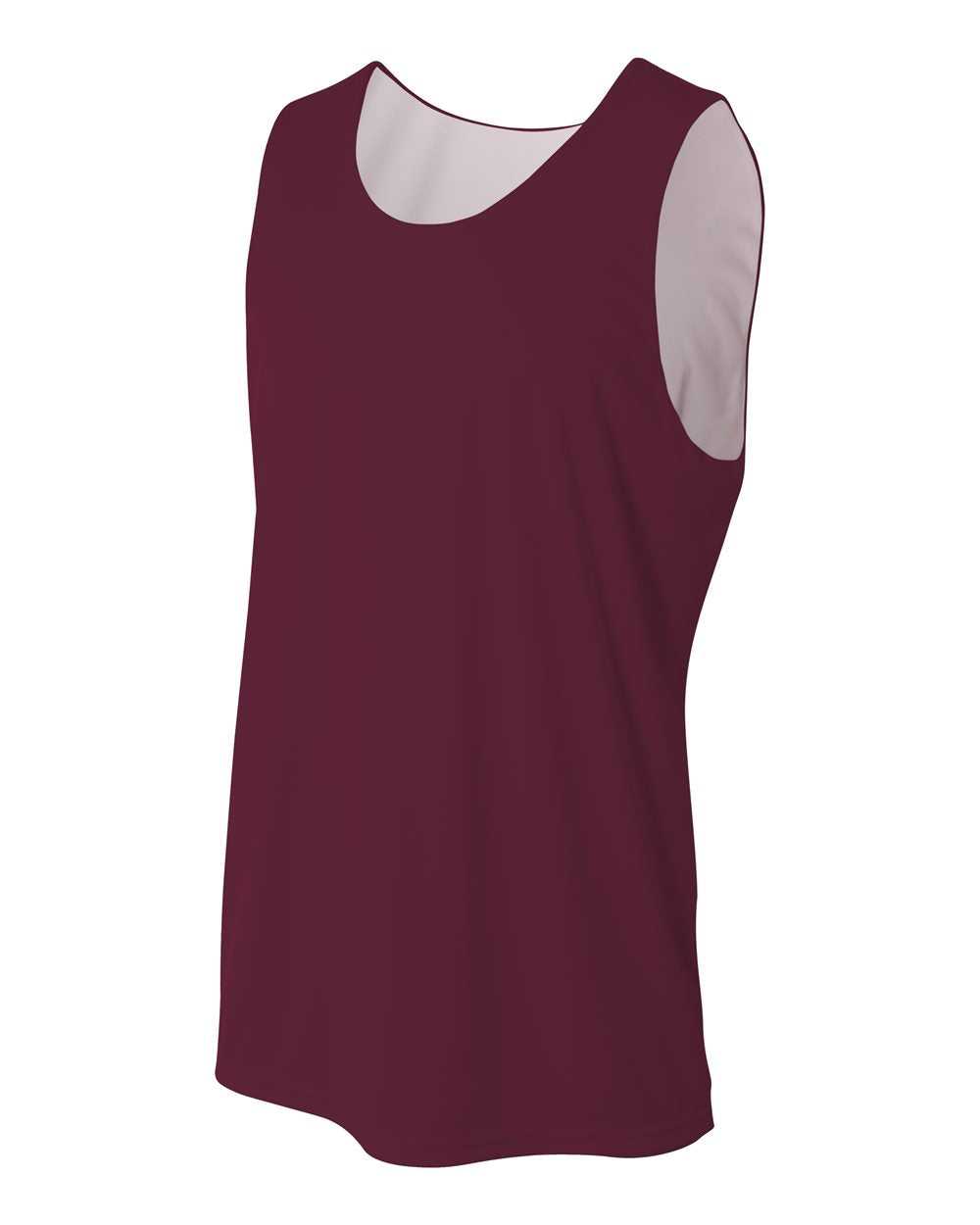A4 N2375 Reversible Jump Jersey - Maroon White - HIT a Double
