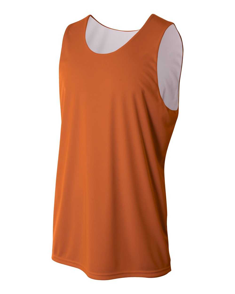 A4 N2375 Reversible Jump Jersey - Orange White - HIT a Double