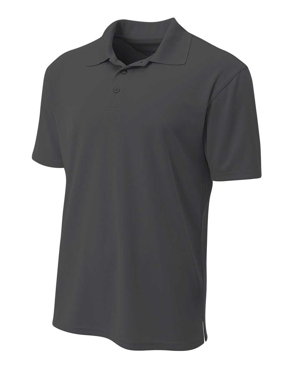 A4 N3008 Performance Pique Polo - Graphite - HIT a Double